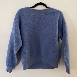 Everlane renew fleece crew neck